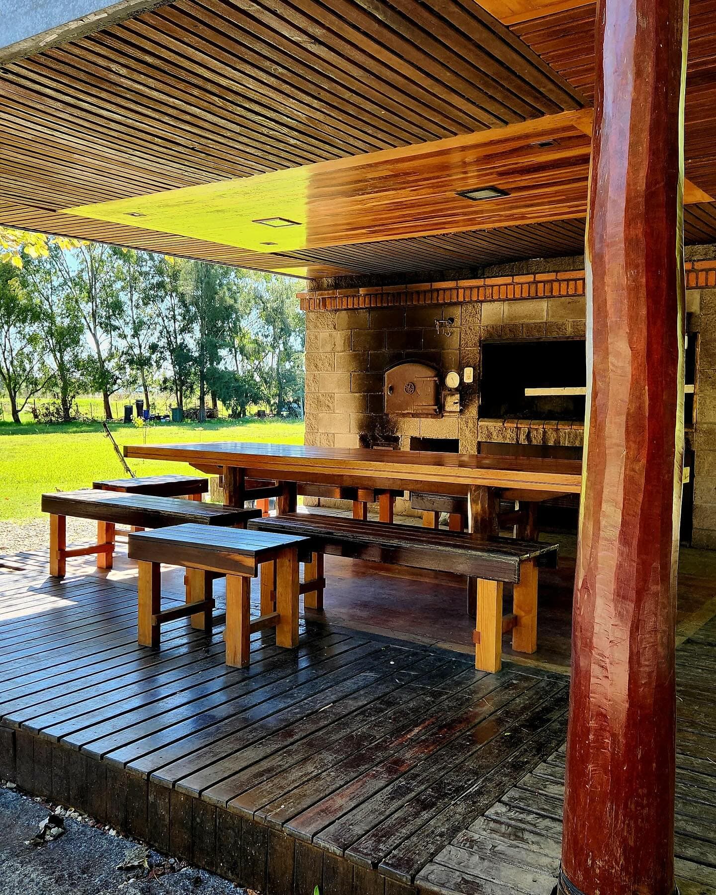 La parrilla cubierta